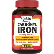 Iron Supplement 65 mg Carbonyl Iron Plus Vitamin C Energy & Blood Support for Women & Men Better A 상품 이미지