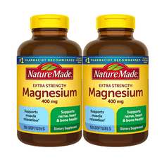 Nature Made Magnesium 네추럴 메이드 마그네슘 400mg 150소프트젤 2팩, 2개, 150정 상세 이미지