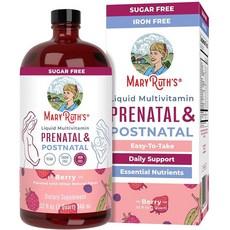 MaryRuth Organics 산후 및 산전 비타민 여성용 | 무설탕 임신 전 간호를 위한 멀티비타민 생강 셀레늄 엽산 비건 GMO 프리 글루텐 946.4ml(32온스), 1개, 0.946l 상품 이미지