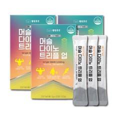 웰빙곳간 크레아틴 옥타코사놀 강황추출물 3중 머슬 다이노 트리플 업 직장인 간편 보충제 활력증진, 90개, 5g 상품 이미지