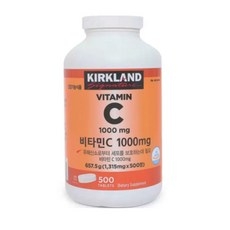 (선착순할인)커클랜드 비타민C 500정 영양제 부모님 선물 건강기능식품 비타민제 코스트코, 1개 상세 이미지