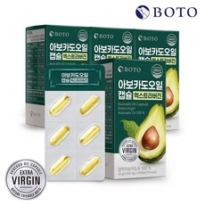 보뚜 엑스트라버진 아보카도오일 캡슐 1000mg 30캡슐, 4개, 30g 상세 이미지