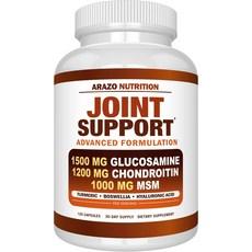 아라조 뉴트리션 조인트 서포트 글루코사민 콘드로이틴 MSM 120캡슐, 1정, 1개 상품 이미지