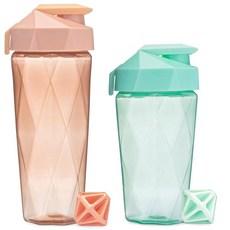 Keelo Bottle 클래식 793.8g(28oz) 및 591.5ml(20oz) 블렌더 쉐이커 병 | 다이아몬드 교반기가 있는 단백질 휴대용 손잡이가 컵 식기세척기 사용 가능, 591.5ml 상품 이미지