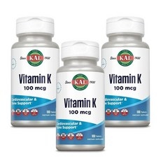 칼 비타민 K 100mcg, 100정, 3개 상세 이미지