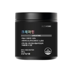 뉴트리코어 크레아틴 모노하이드레이트 독일산 헬스 부스터 WCS 노케스템 1통(100일), 300g, 1개 상세 이미지