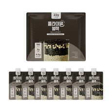 플라이밀 블랙 흑임자 라떼 쉐이크, 21개, 45g 상세 이미지