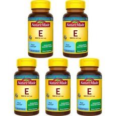 Nature Made Vitamin E 400IU 네이처메이드 비타민 E 267mg 400IU, 5개, 100정 상품 이미지