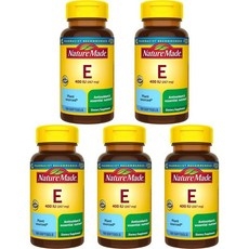 Nature Made Vitamin E 400IU 네이처메이드 비타민 E 267mg 400IU, 5개, 100정 상세 이미지