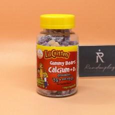 꾸미 베어스 칼슘 + 비타민D3 60구미 1개월분 상세설명에서몇갠지꼭꼭확인, 1개 이미지