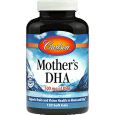 칼슨랩스 마더스 DHA 120 소프트젤, 1개, 120정 이미지