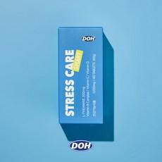 DOH 스트레스케어 스마트 수험생 영양제 정신과 전문의 배합 스트레스 영양제 집중력 에너지 피로회복 (테아닌 비타민B컴플렉스 비타민D 비타민C), 1개, 60정 상품 이미지