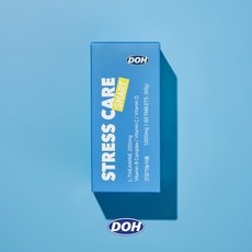 DOH 스트레스케어 스마트 수험생 영양제 정신과 전문의 배합 스트레스 영양제 집중력 에너지 피로회복 (테아닌 비타민B컴플렉스 비타민D 비타민C), 1개, 60정 상세 이미지