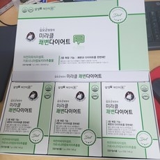 김오곤원장의 미라클 쾌변 다이어트 60포 차전자피 식이섬유 가르시니아, 140g, 3개 상세 이미지