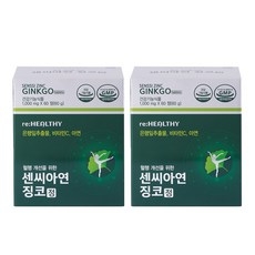 센씨아연 동국제약 압박스타킹 증정 하루 한알 손 발 다리 혈행개선에 도움 은행잎추출물 징코정, 2세트, 120정 상세 이미지