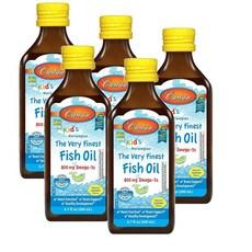 칼슨 키즈 리퀴드 피쉬오일 오메가3 800mg 레몬맛 Carlson Kids The Very Finest FishOil, 200ml, 5개 이미지