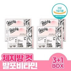 칼로비스 칼로톡 피치맛 다이어트 보조제 체지방감소, 4박스, 30정 상세 이미지