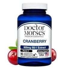 Doctor Morse's 크랜베리 30000mg 비타민C FDA 등록 NSF 시설 90캡슐, Doctor Morse's 크랜베리 30000mg 비타 상품 이미지