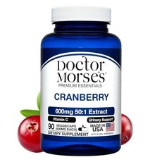 Doctor Morse's 크랜베리 30000mg 비타민C FDA 등록 NSF 시설 90캡슐, Doctor Morse's 크랜베리 30000mg 비타 상세 이미지
