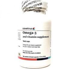 Omega-3 and Vitamin Supplement Twist Caps for Medium & Large Dogs 60ct 이미지