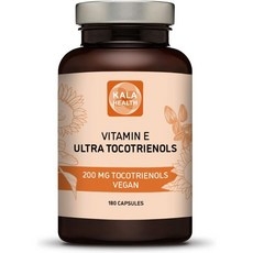 KALA HEALTH Ultra Tocotrienol 200mg Vitamin E Vegan – All 4 tocotrienols - Tocopherol Free - Support, 180, 1개, 180정 상세 이미지