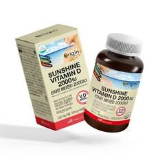 미국수입 오리진 선샤인 비타민D 2000IU, 90정, 4개 이미지