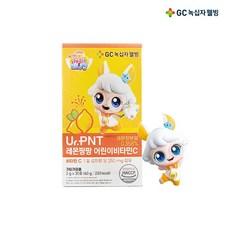 GC녹십자웰빙 캐치티니핑 솔찌핑 레몬팡팡 어린이비타민C 30포, 2g, 30개 상품 이미지