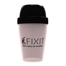FIXIT단백질 쉐이커 300ml 유청 단백질 단백질용 셰이커블랙, 1개 상세 이미지