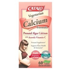 CATALO 베지 칼슘 포뮬라 임산부용 해조류 칼슘 아세로라 비타민C 함유 베지 정제 60정, CATALO 베지 칼슘 포뮬라 임..., 1개 상세 이미지