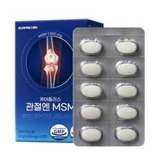 경남제약헬스케어 케어플러스 관절엔 MSM 비타민D 아연 60g, 60정, 1개 상세 이미지