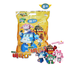 NEW 로보카폴리 키즈 비타민D플러스 캔디 아이 아기 유아 어린이 사탕, 1개, 1000정 이미지