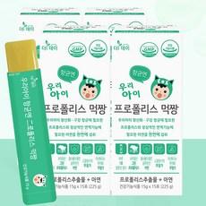 프로폴리스 면역영양제 (플라보노이드 20mg + 글루콘산아연) / 아연젤리 면역젤리 키즈프로폴리스 키즈아연, 225g, 4개 상품 이미지