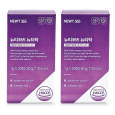 뉴티락 뉴티365 K-낙산균 프로바이오틱스 유산균, 60정, 1개 상품 이미지