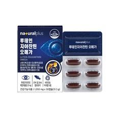 내추럴플러스 루테인 지아잔틴 오메가30캡슐 부모님영양제 황반색소밀도유지 건조한눈개선 면역기능 혈행개선, 1개 이미지