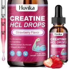 Creatine HCL Liquid Drops for Men & Women Creatine Hydrochloride with L-Carnitine L-Glutamine BCAA 상품 이미지