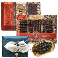고려 홍삼 정과 1.2kg 한지함 설 명절 부모님 선물세트, 보자기(그린)+노리개, 1개 상세 이미지
