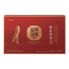 발휘 홍삼양갱 프리미엄 국내산 6년근 홍삼 농축액 호두 함유 식사대용 영양 간식, 4개, 675g 상세 이미지