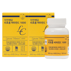 자연해답 리포좀 비타민C 1000, 2박스, 90정 상품 이미지
