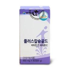 최신 리뉴얼 플러스 칼슘 골드 90정 비타민D 비타민E 칼슘, 1개 상품 이미지