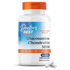 닥터스베스트 관절건강 글루코사민 1500mg +콘드로이친 1200mg +MSM 1000mg +칼륨 240 캡슐, 1개 상세 이미지