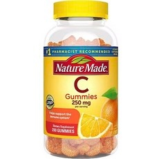 네이처메이드 비타민 C 250mg 구미, 1개, 200정 상세 이미지