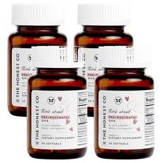 The Honest Company Think Ahead Pre + Postnatal DHA 어니스트컴퍼니 씽크어헤드 프리 앤 포스트네이탈 DHA 소프트젤, 4개, 60정 이미지