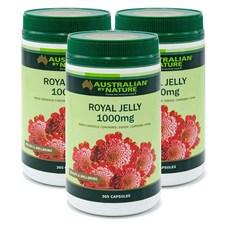 호주 오스트레일리안 바이 네이쳐 Australian By Nature Royal Jelly 로얄젤리 1000mg 캡슐, 3개, 365정 상품 이미지
