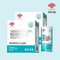 동화약품 식물성 멜라토닌 함유 멜라타임S, 30정, 2개 상품 이미지