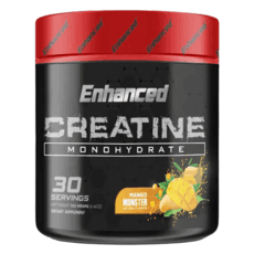 ENHANCED Creatine Monohydrate Mango Monster - 운동인 필수템 크레아틴 망고맛, 1개, 30회분 상품 이미지