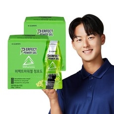 코오롱제약 (NEW) 퍼펙트파워젤 청포도 12포, 12개, 40g 상세 이미지