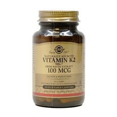 솔가 비타민 K 2 100 mcg 50정 (베지캡슐) Solgar Natural Vitamin K2 (MK-7) 100mcg 50Vcaps, 1개 상세 이미지