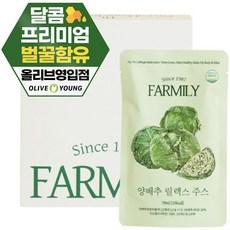 팜밀리 꿀물맛 양배추브로콜리 NMN 클렌즈 주스, 980ml, 4개 상품 이미지