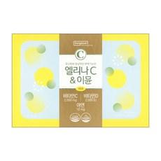 동국제약 엘리나C & 이뮨 고함량 비타민C 2000mg+비타민D 2000IU+아연10mg, 360g, 1개 상품 이미지
