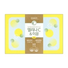 동국제약 엘리나C & 이뮨 고함량 비타민C 2000mg+비타민D 2000IU+아연10mg, 360g, 1개 상세 이미지